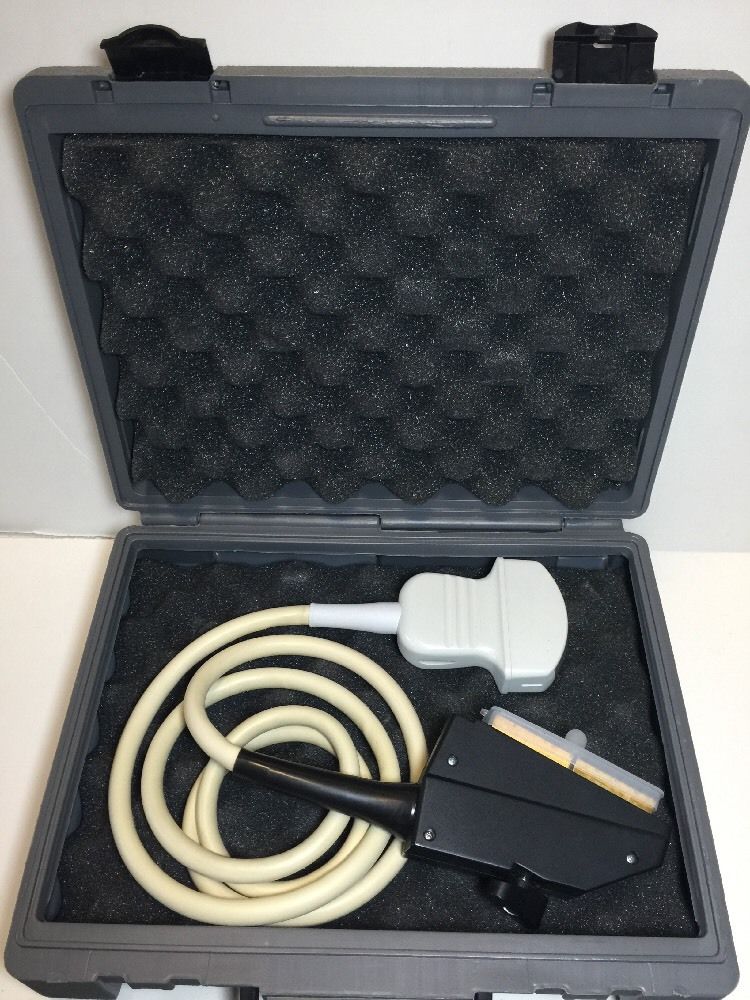 Acuson 3 C3 Needle Guide Ultrasound Transducer With Case DIAGNOSTIC ULTRASOUND MACHINES FOR SALE