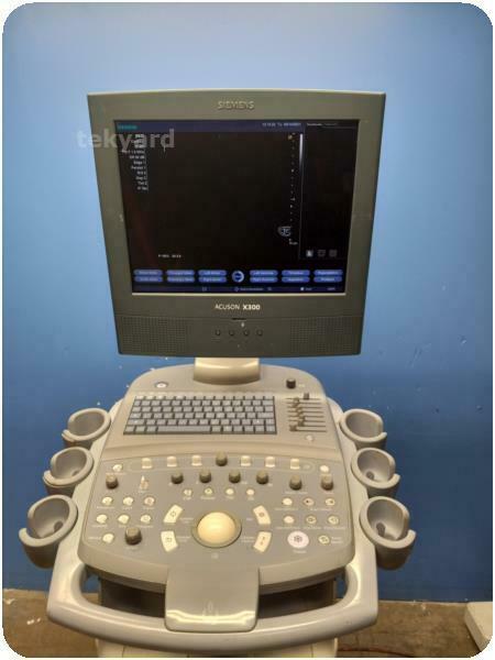 SIEMENS ACUSON X300 DIAGNOSTIC ULTRASOUND SYSTEM % (279613) DIAGNOSTIC ULTRASOUND MACHINES FOR SALE