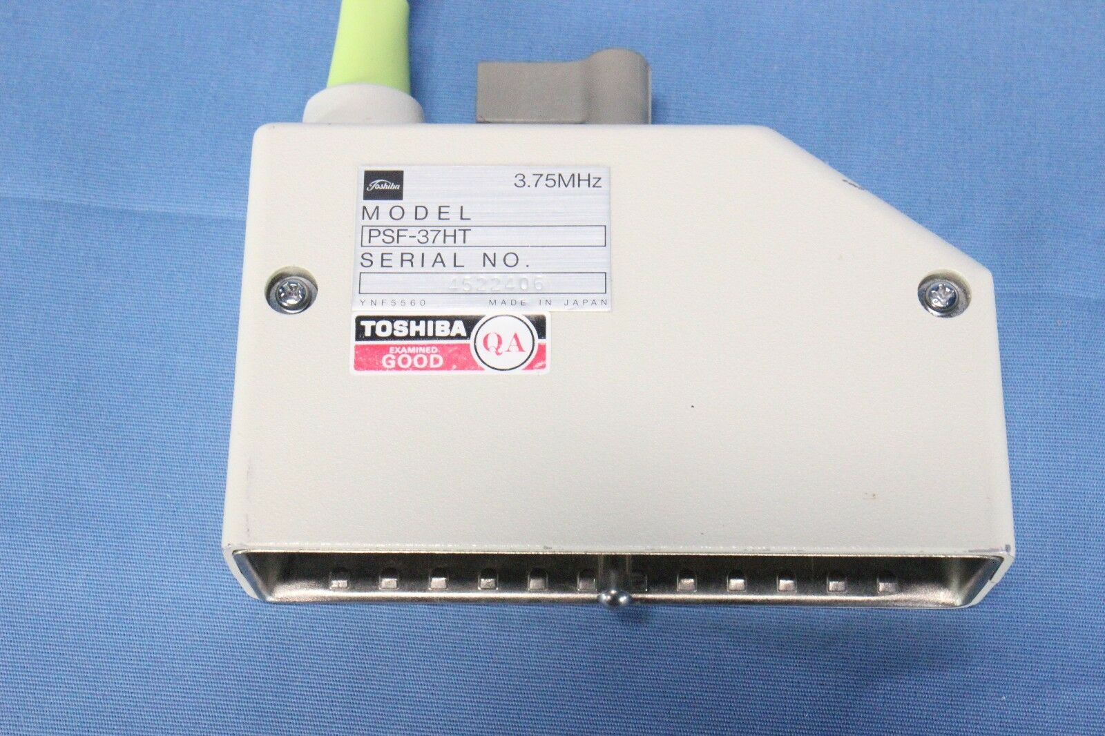 Toshiba PSF-37HT Ultrasound Transducer 3.75MHz Ultrasound Probe with Warranty DIAGNOSTIC ULTRASOUND MACHINES FOR SALE