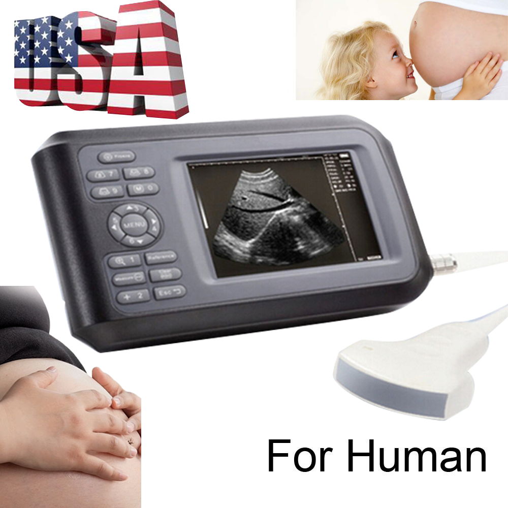 Digital LCD Ultrasound Scanner Machine Human Use With R40 3.5Mhz Convex Probe DIAGNOSTIC ULTRASOUND MACHINES FOR SALE