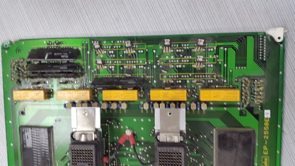 ALOKA medical ultrasound probes interface board EP-2558E-2  for parts or repair DIAGNOSTIC ULTRASOUND MACHINES FOR SALE