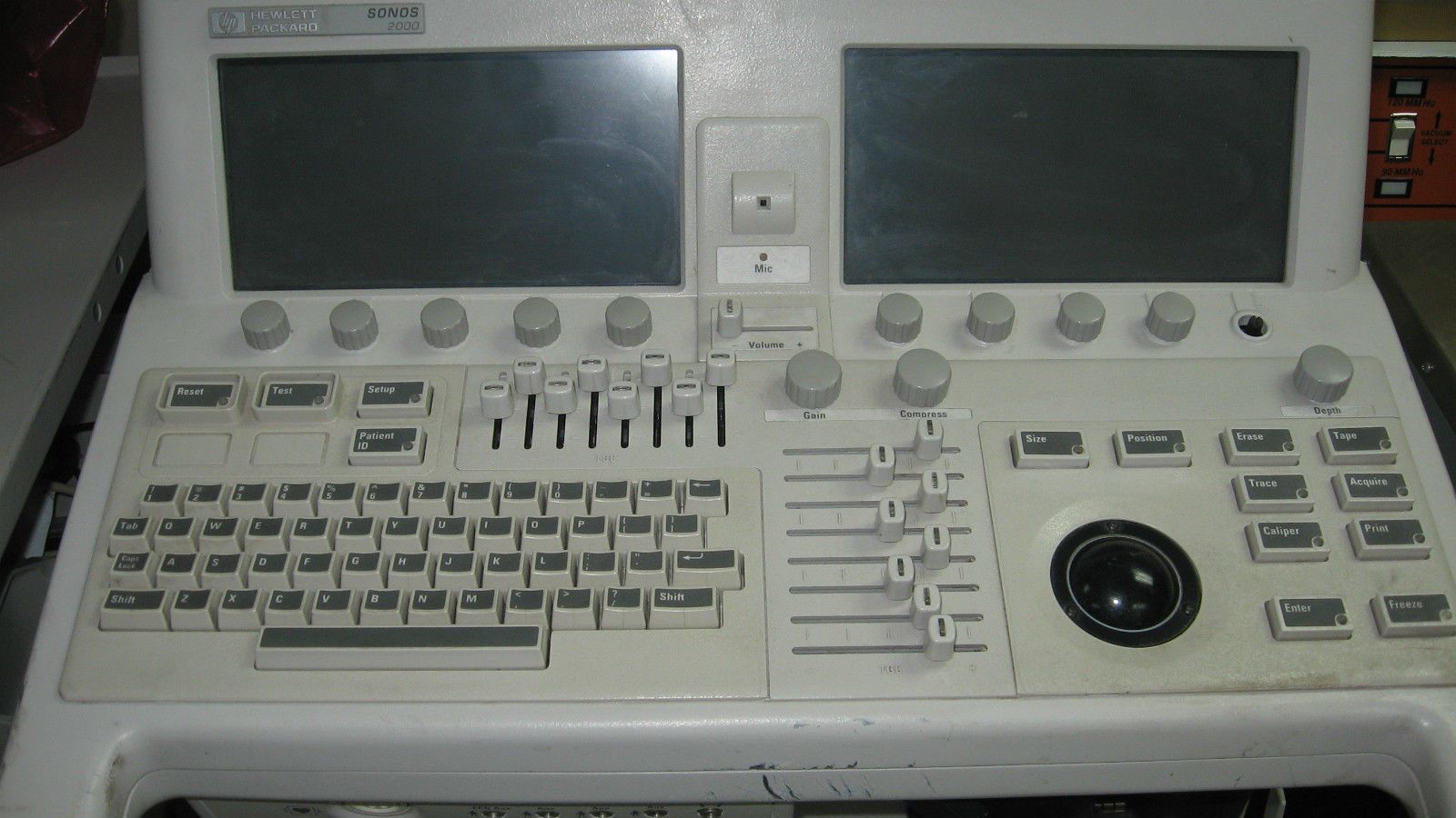 an old computer that is sitting on a table