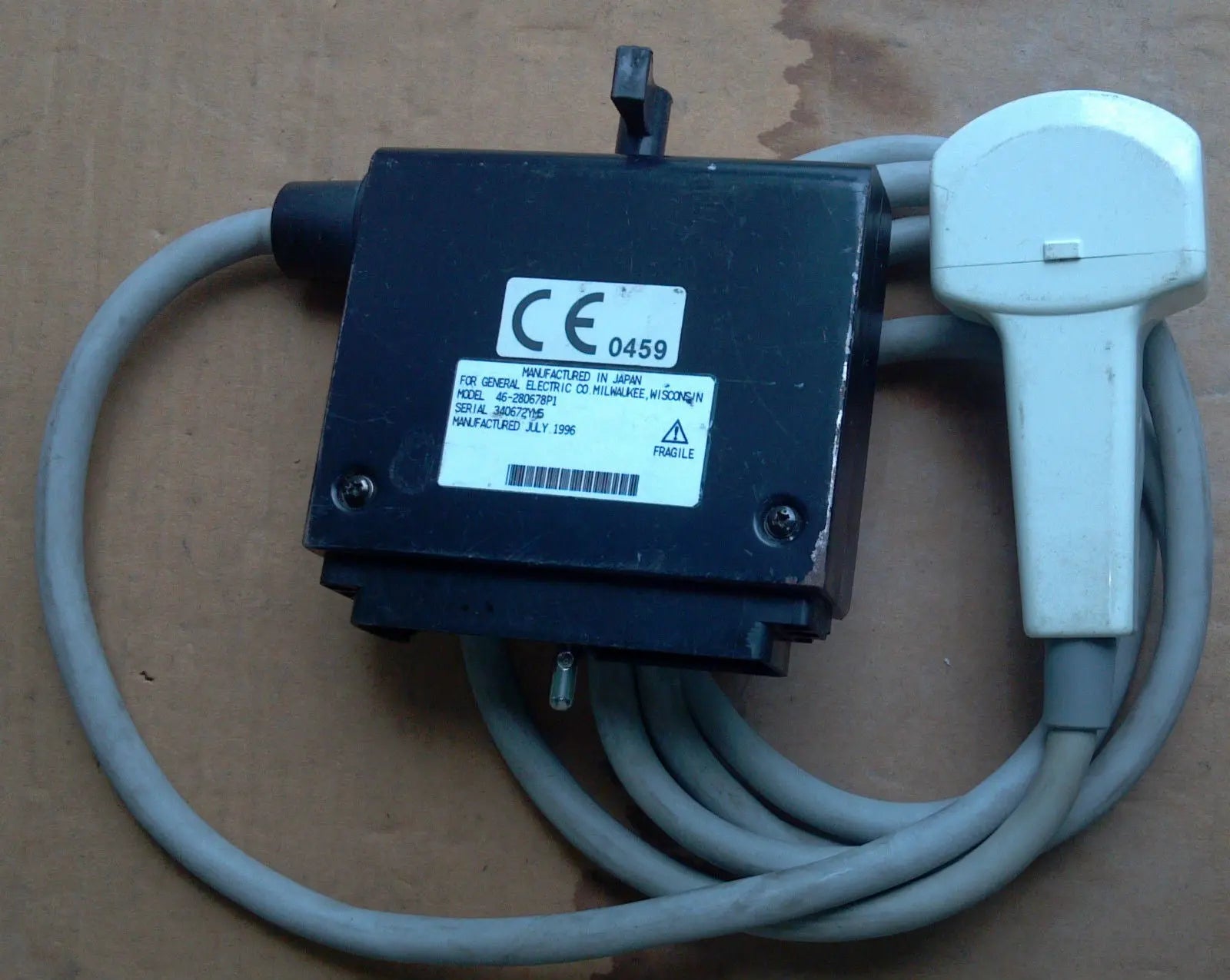 GE  46-280678P1 Ultrasound Transducer  For GE 3200 Advantage II Ultrasound DIAGNOSTIC ULTRASOUND MACHINES FOR SALE