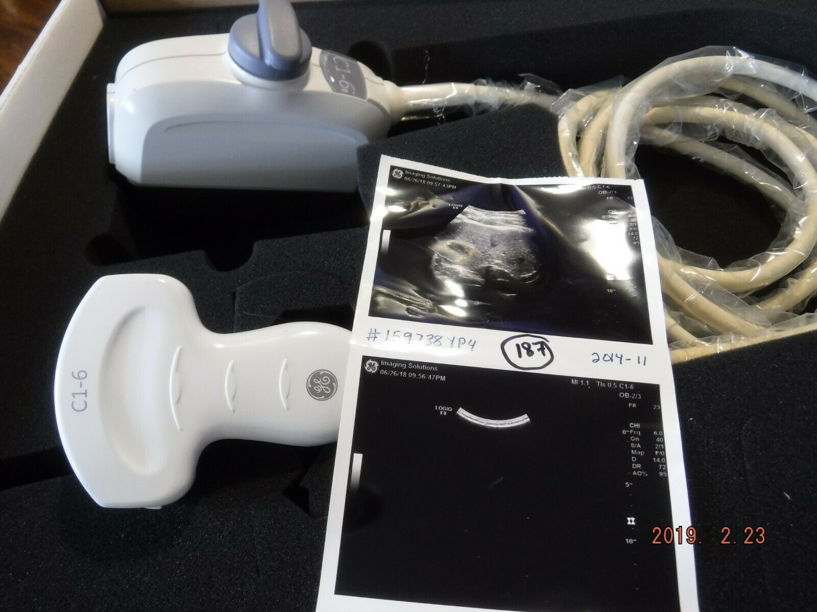 GE C1-6-D Ultrasound Probe / Transducer DIAGNOSTIC ULTRASOUND MACHINES FOR SALE