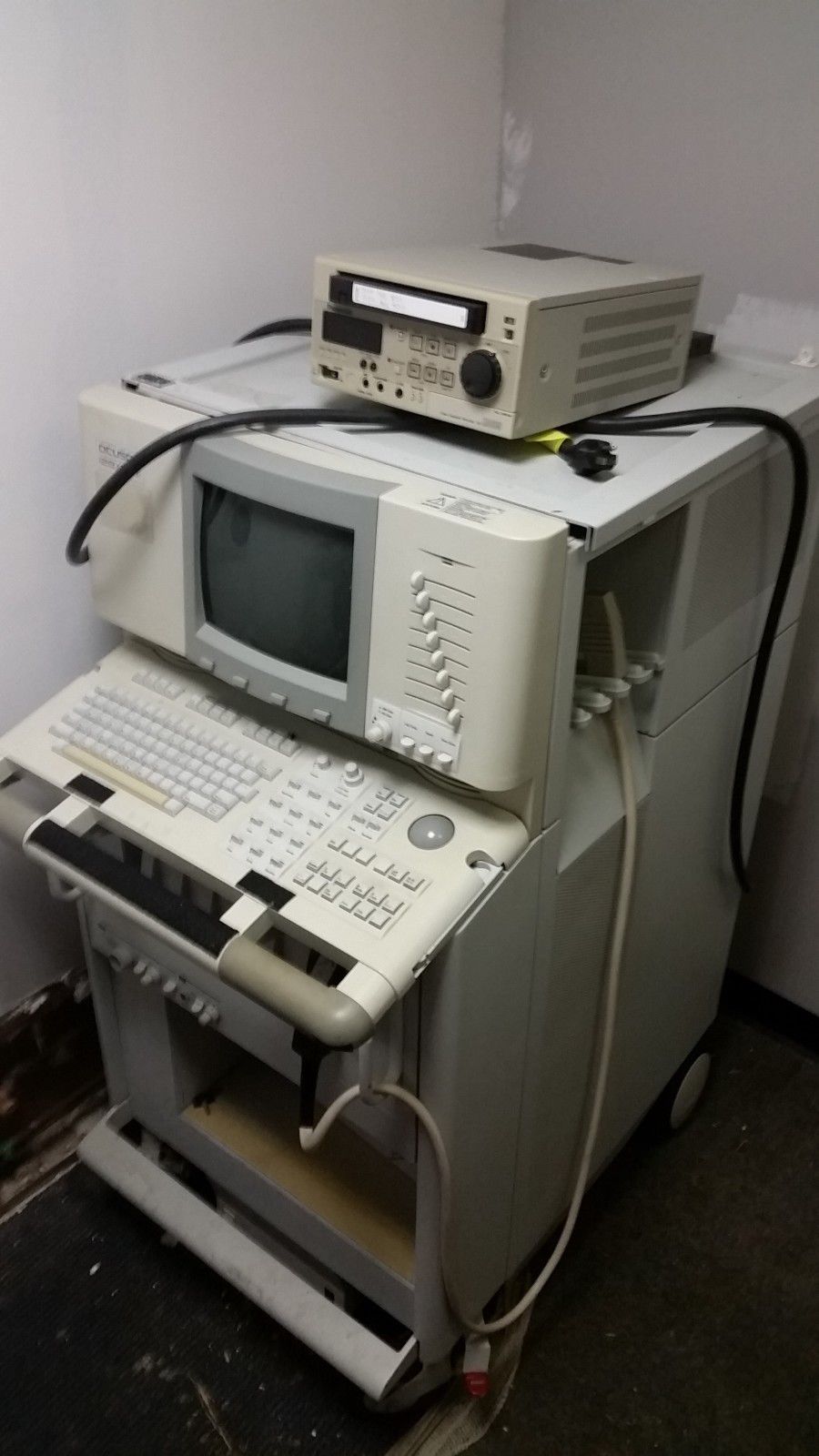 Acuson 128XP 128XP/10 Computed Sonography Cardiac Ultrasound PANASONIC SVHS DIAGNOSTIC ULTRASOUND MACHINES FOR SALE