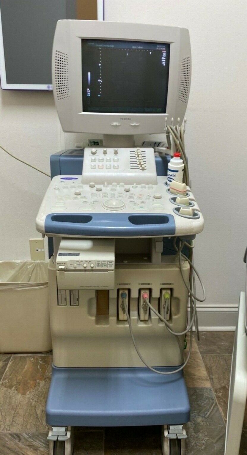 TOSHIBA NEMIO 30 SSA- 550A COMPLETE DIAGNOSTIC SYSTEM ULTRASOUND MACHINE DIAGNOSTIC ULTRASOUND MACHINES FOR SALE