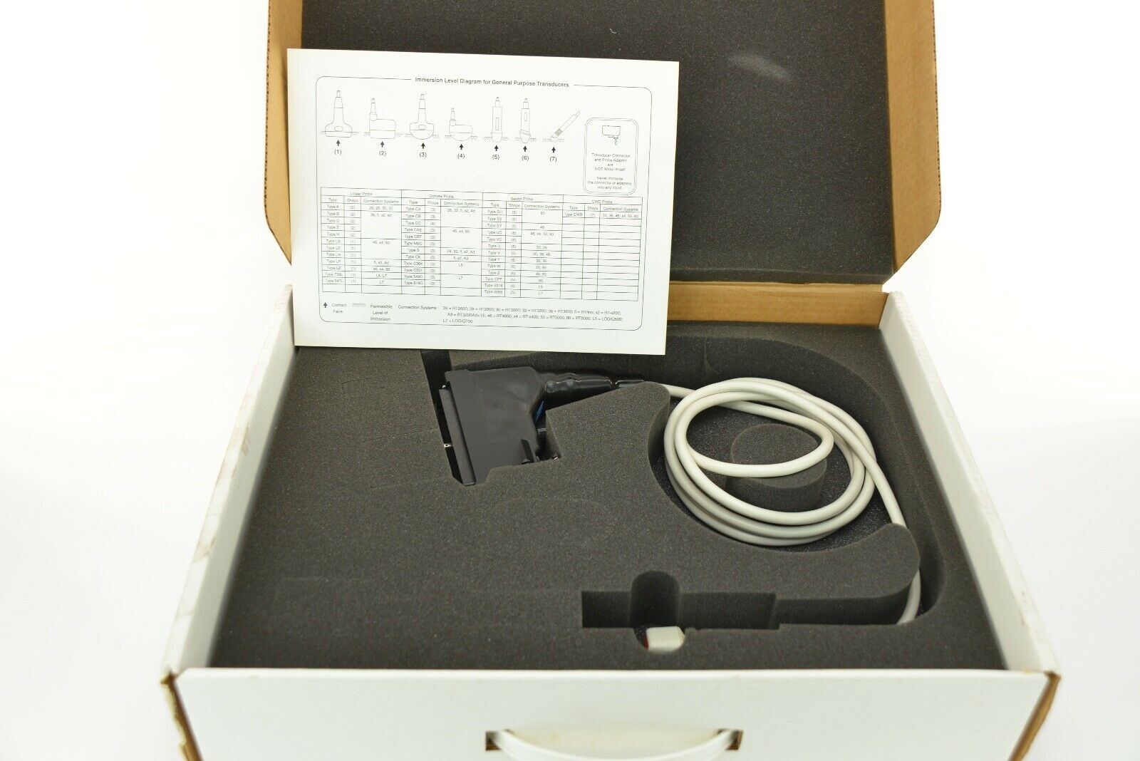 5 GE 46-267246 G1 Ultrasound Probes in Cases DIAGNOSTIC ULTRASOUND MACHINES FOR SALE