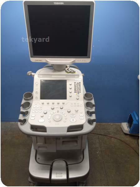 TOSHIBA APLIO 500 ULTRASOUND SYSTEM % (271951) DIAGNOSTIC ULTRASOUND MACHINES FOR SALE