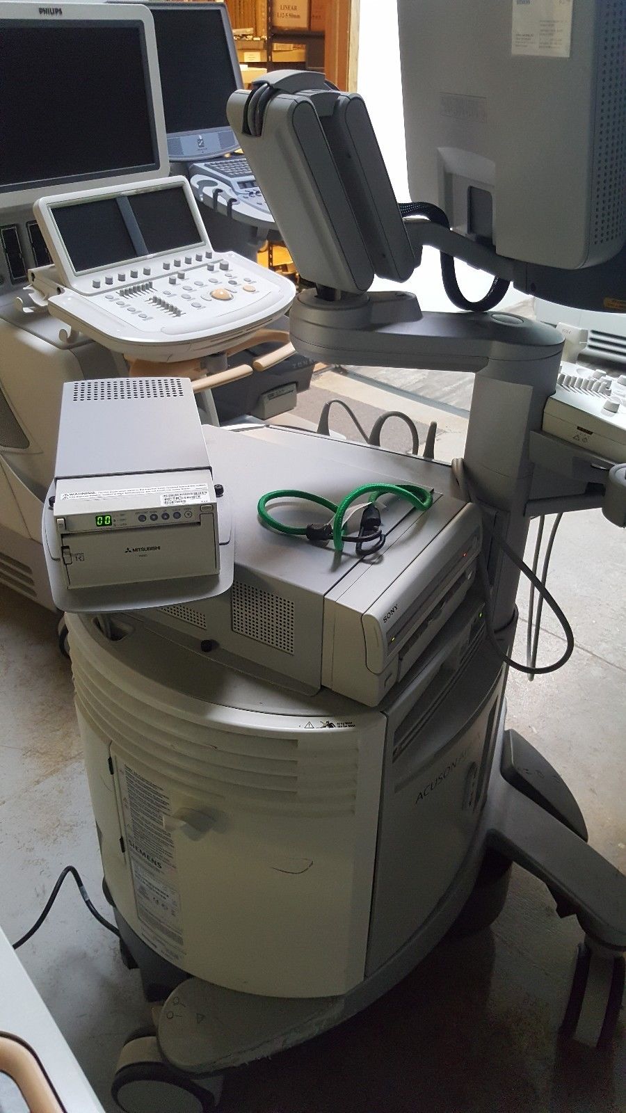 Ultrasound Musculoskeletal. Ultrasound SIEMENS Acuson Antares vascular MSK DIAGNOSTIC ULTRASOUND MACHINES FOR SALE