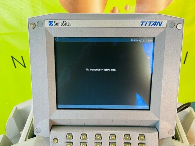 SONOSITE TITAN PORTABLE ULTRASOUND  (w242) DIAGNOSTIC ULTRASOUND MACHINES FOR SALE