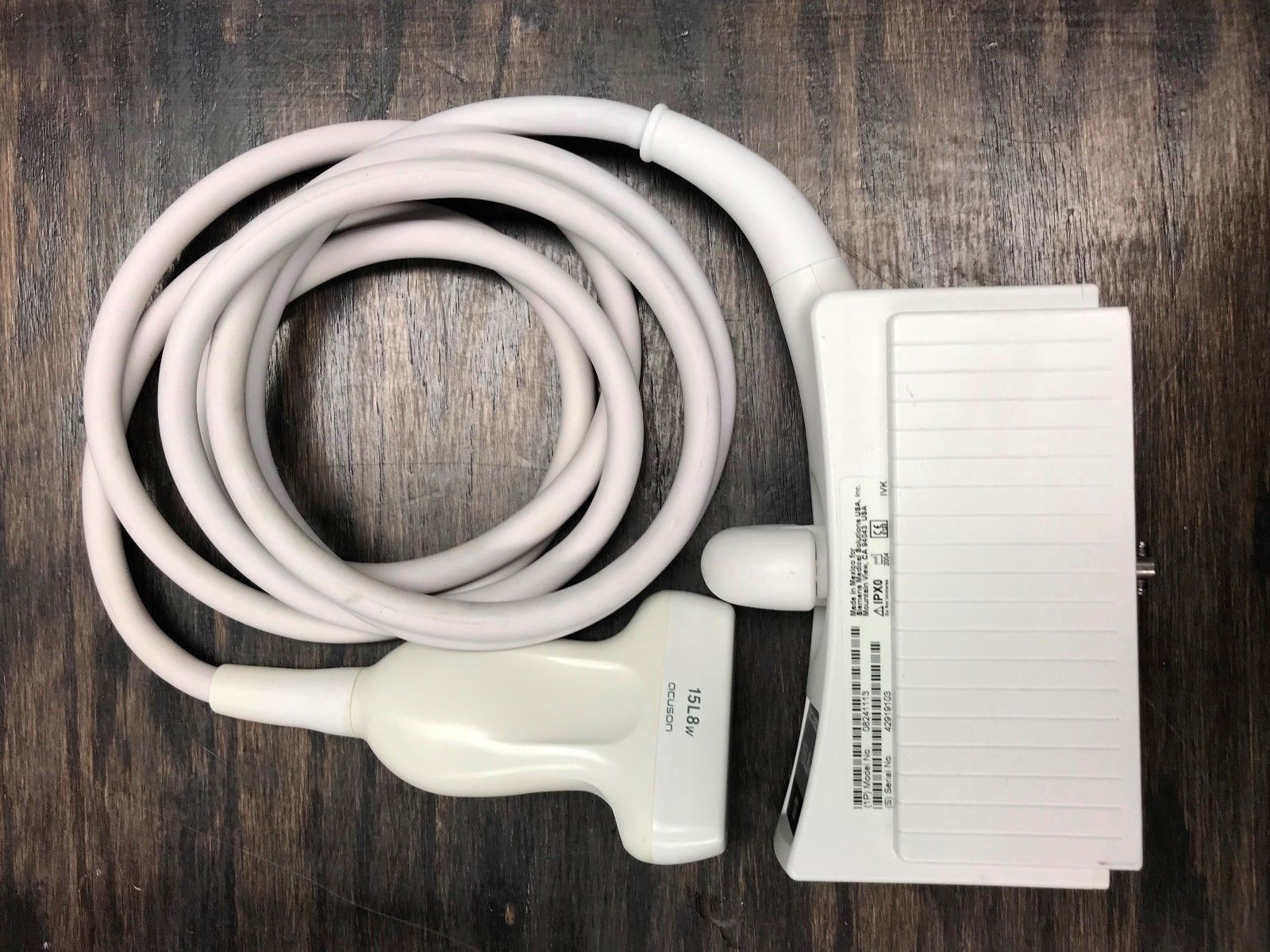 Acuson Siemens 15L8w Ultrasound Transducer Probe 08241113 Sequoia DIAGNOSTIC ULTRASOUND MACHINES FOR SALE