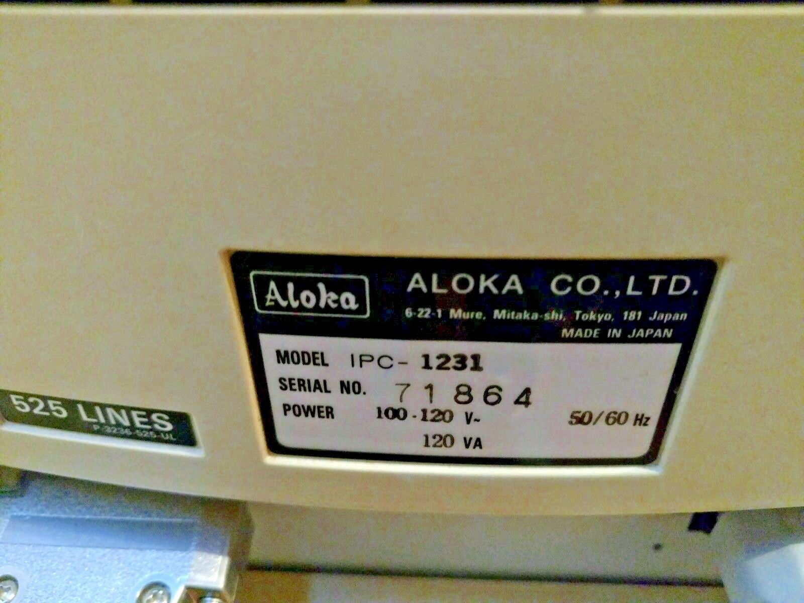 Aloka ProSound SSD-1700 MNdynaview USI -140 ultrasound with manual DIAGNOSTIC ULTRASOUND MACHINES FOR SALE