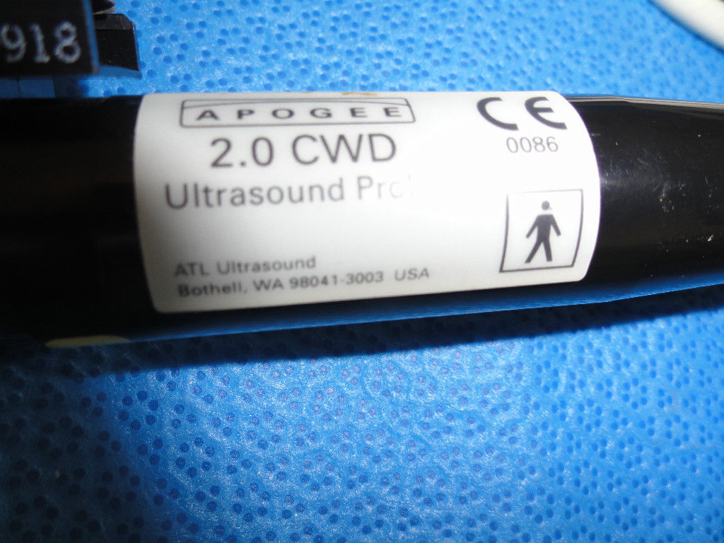 ATL APOGEE 2.0 CWD Continuous Wave Doppler Probe/2.0MHz (3289) DIAGNOSTIC ULTRASOUND MACHINES FOR SALE