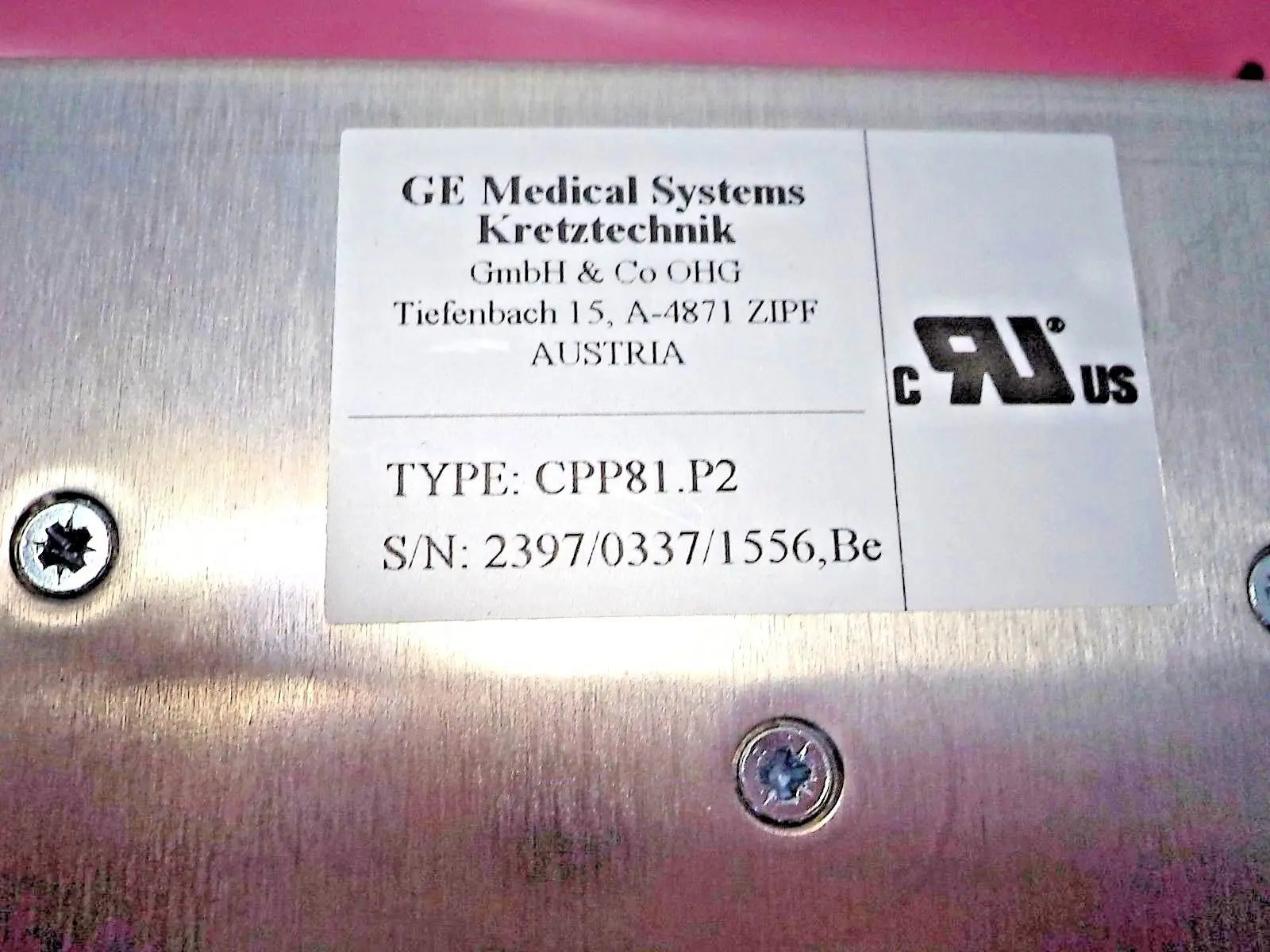 GE Voluson 730 Ultrasound CPP81.P2 Power Supply Board (PN: KTZ207274) DIAGNOSTIC ULTRASOUND MACHINES FOR SALE