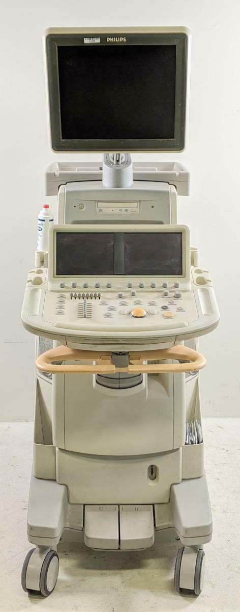 05 Philips iE33 | 8500-0082 Diagnostic Ultrasound System with Footswitch | Parts DIAGNOSTIC ULTRASOUND MACHINES FOR SALE