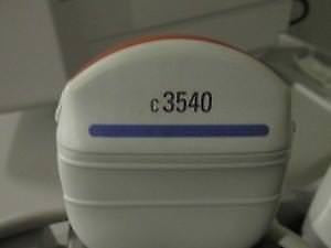 a close up of a white object on a table