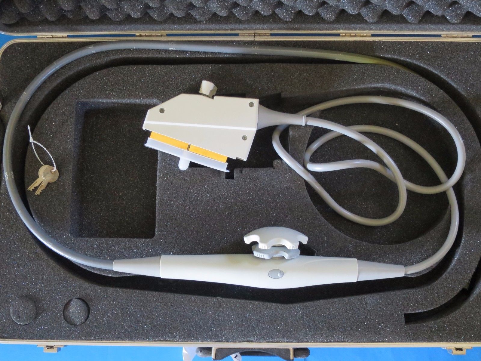 ACUSON V510B  Ultrasound Transducer W/ Custom Lockable Case DIAGNOSTIC ULTRASOUND MACHINES FOR SALE