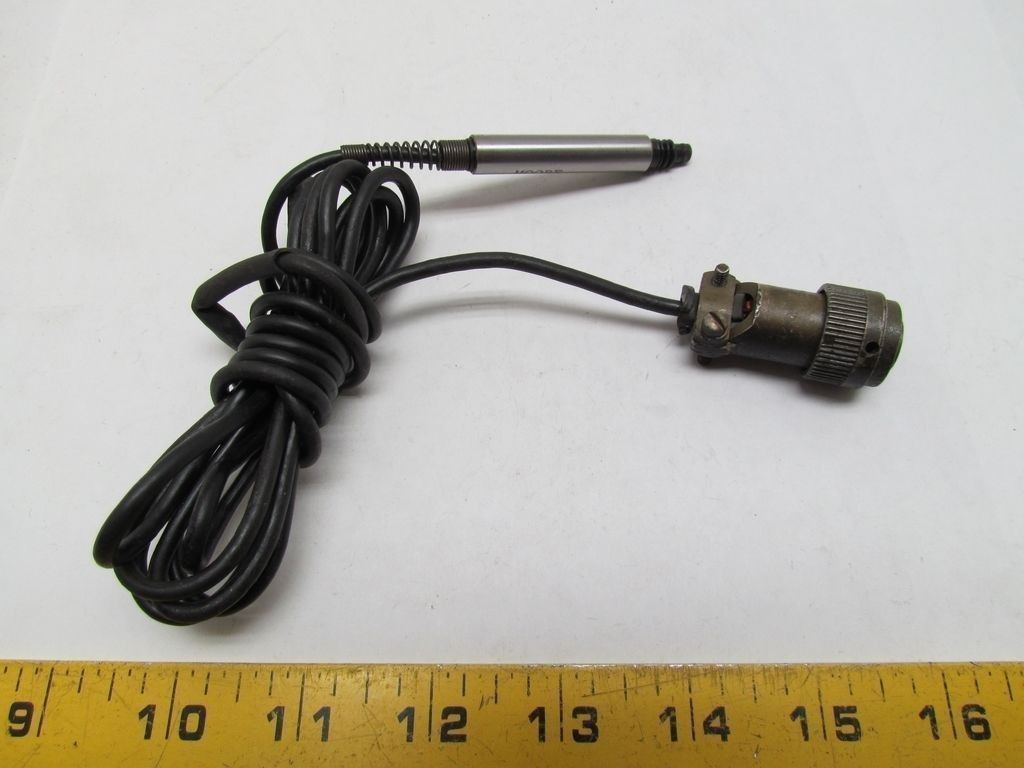 Moore 13660-1 Linear Transducer Probe Gauge Sensor w/ 5 Pin Female Plug DIAGNOSTIC ULTRASOUND MACHINES FOR SALE