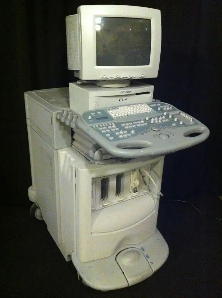 SIEMENS ACUSON ULTRASOUND SYSTEM SEQUOIA 512 MONITOR Very Good Condition 2510 DIAGNOSTIC ULTRASOUND MACHINES FOR SALE