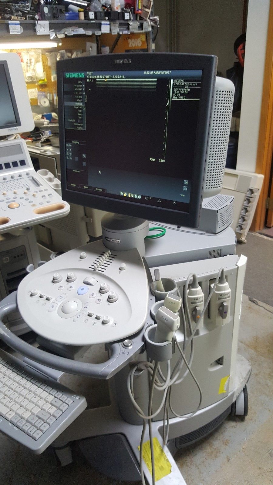 Ultrasound Musculoskeletal. Ultrasound SIEMENS Acuson Antares vascular MSK DIAGNOSTIC ULTRASOUND MACHINES FOR SALE