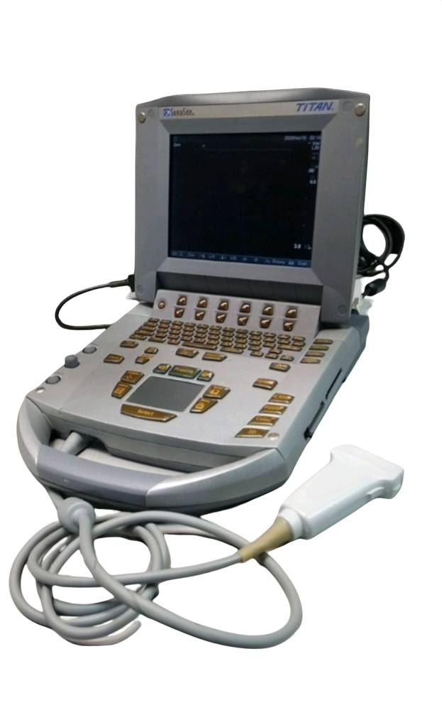 Sonosite Titan  Portable Ultrasound 2007 - With Linear Array probe L38/10-5 DIAGNOSTIC ULTRASOUND MACHINES FOR SALE