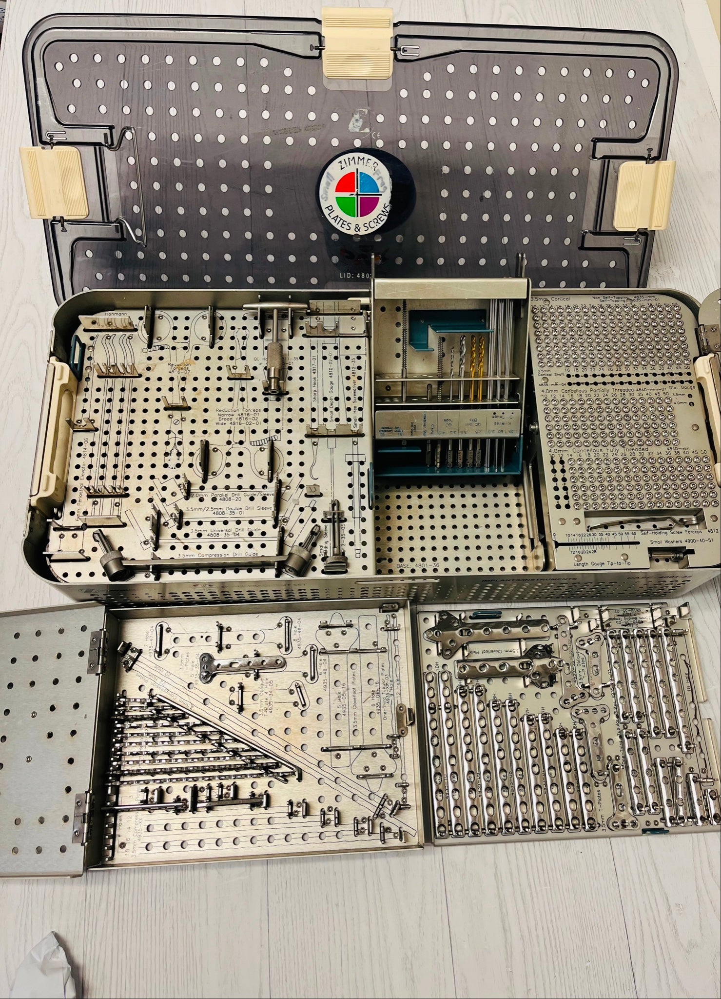 Zimmer Small Fragment Set Surgical Implants/ Instruments DIAGNOSTIC ULTRASOUND MACHINES FOR SALE